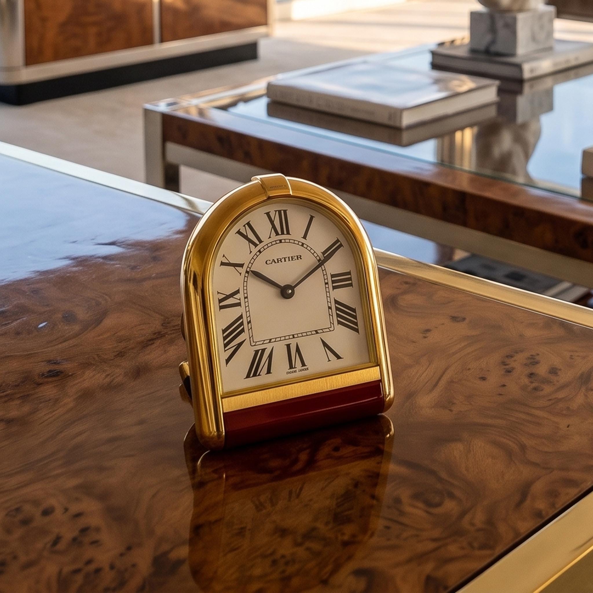 Cartier Desk Clock - Etsy