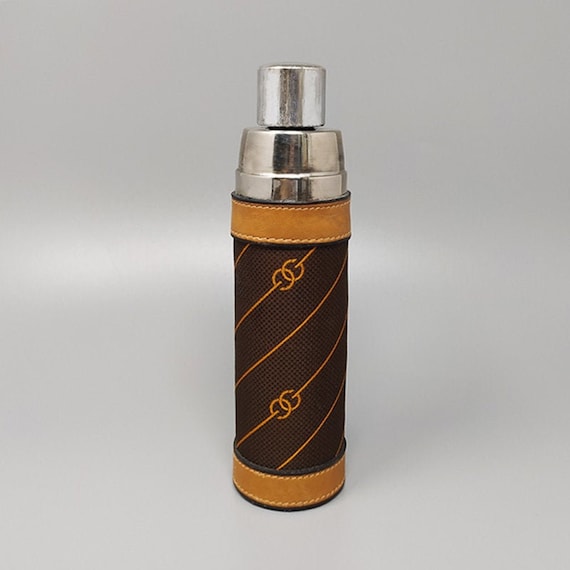 Buy 1970s Stunning GUCCI Brown Monogram Canvas Thermos Vacuum Online in  India 