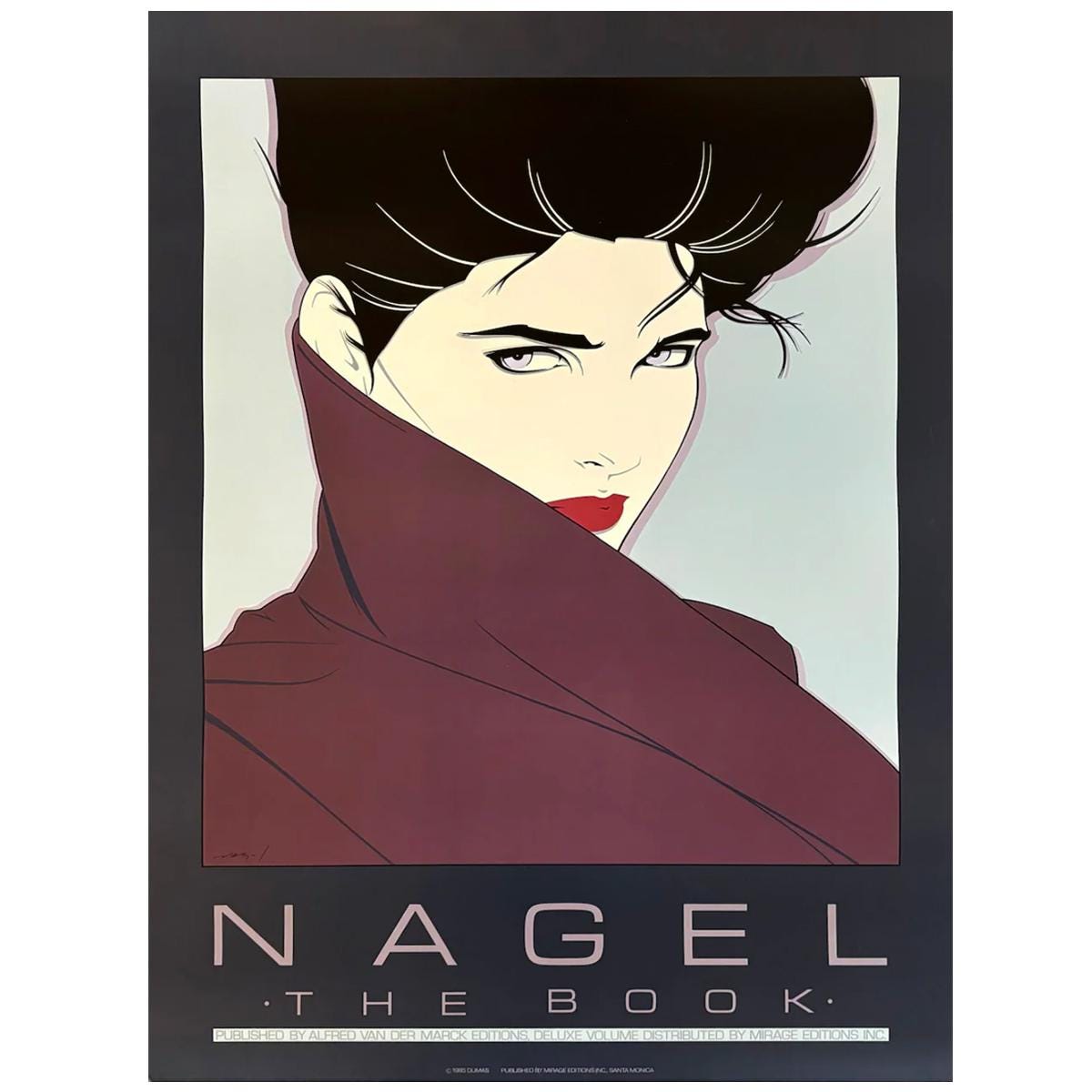ナゲル Nagel Patrick Nagel 2枚セット ヴィンテージ 年代物 ナゲル Nagel Patrick Nagel 2枚セット ヴィンテージ 年代物