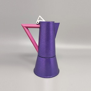 1980s Ettore Sottsass for Lagostina Espresso Maker &quot;Accademia&quot; Series. Made in Italy