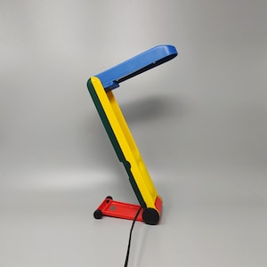 1980s Gorgeous Table Lamp by Benetton. Made in Italy