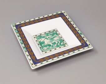 1980s Gorgeous Ashtray or Catch-All in Porcelain by Paloma Picasso for Villeroy & Boch