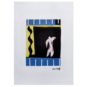 1970s Stunning Henri Matisse &quot;The Clown&quot; Limited Edition Lithograph