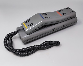 1980s Gorgeous Swatch Phone "Pick Me Up". Memphis style
