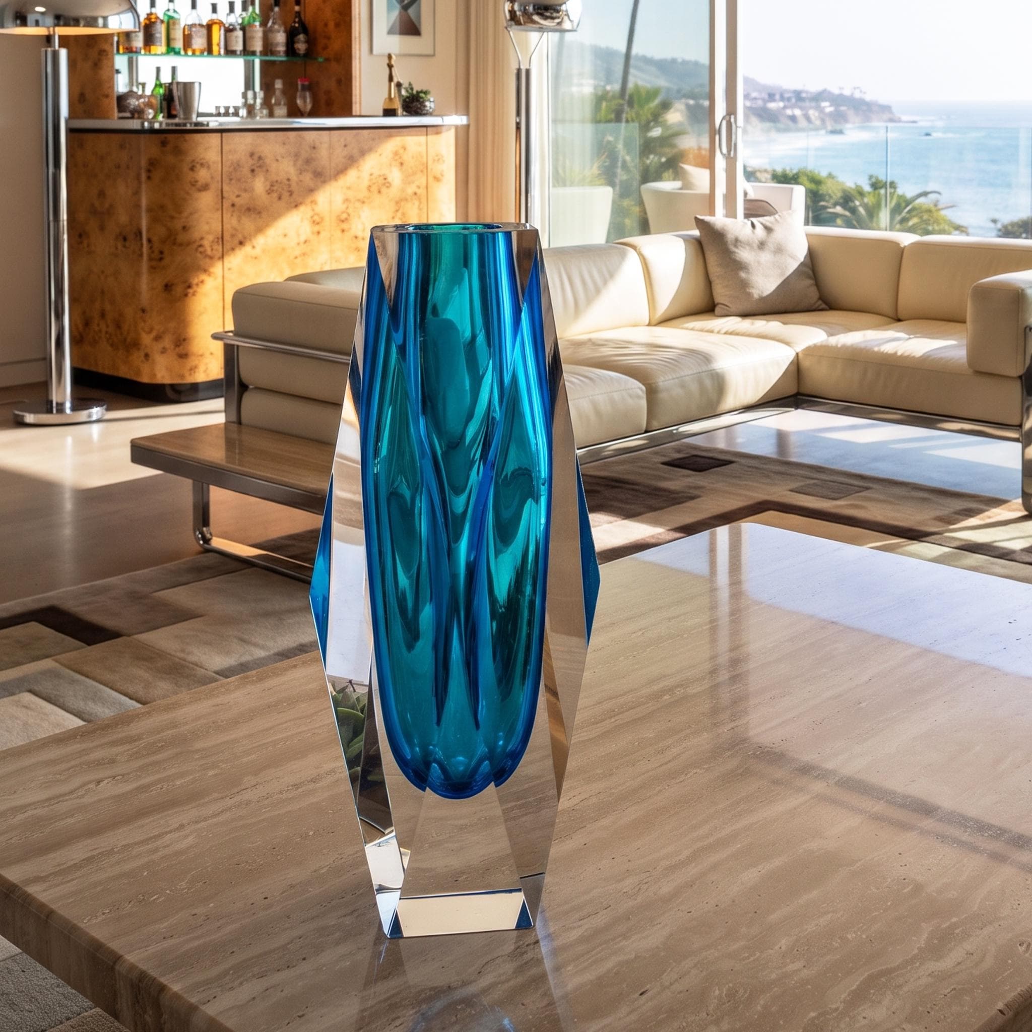 Seguso Murano Vases - Etsy