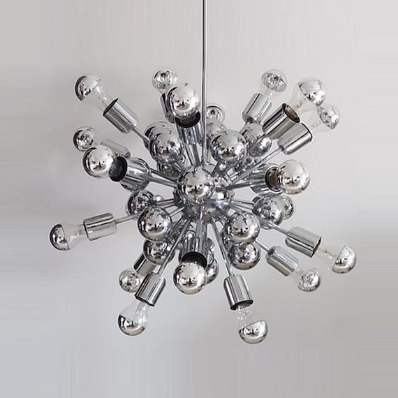 1970s Astonishing Chandelier Sputnik by Goffredo Reggiani in