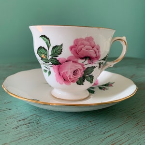 Queen Anne Bone China Tea Cup &Saucer