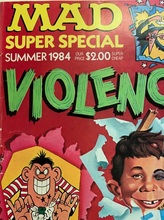 american edition Mad magazine Super Special # 47 Summer 1984 Violence 
