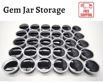 Novel Box Jewelry Gem Display Jar Diamond Storage Jar Medium Size Jar 1-3/8"
