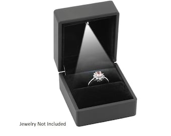 proposal ring box with light