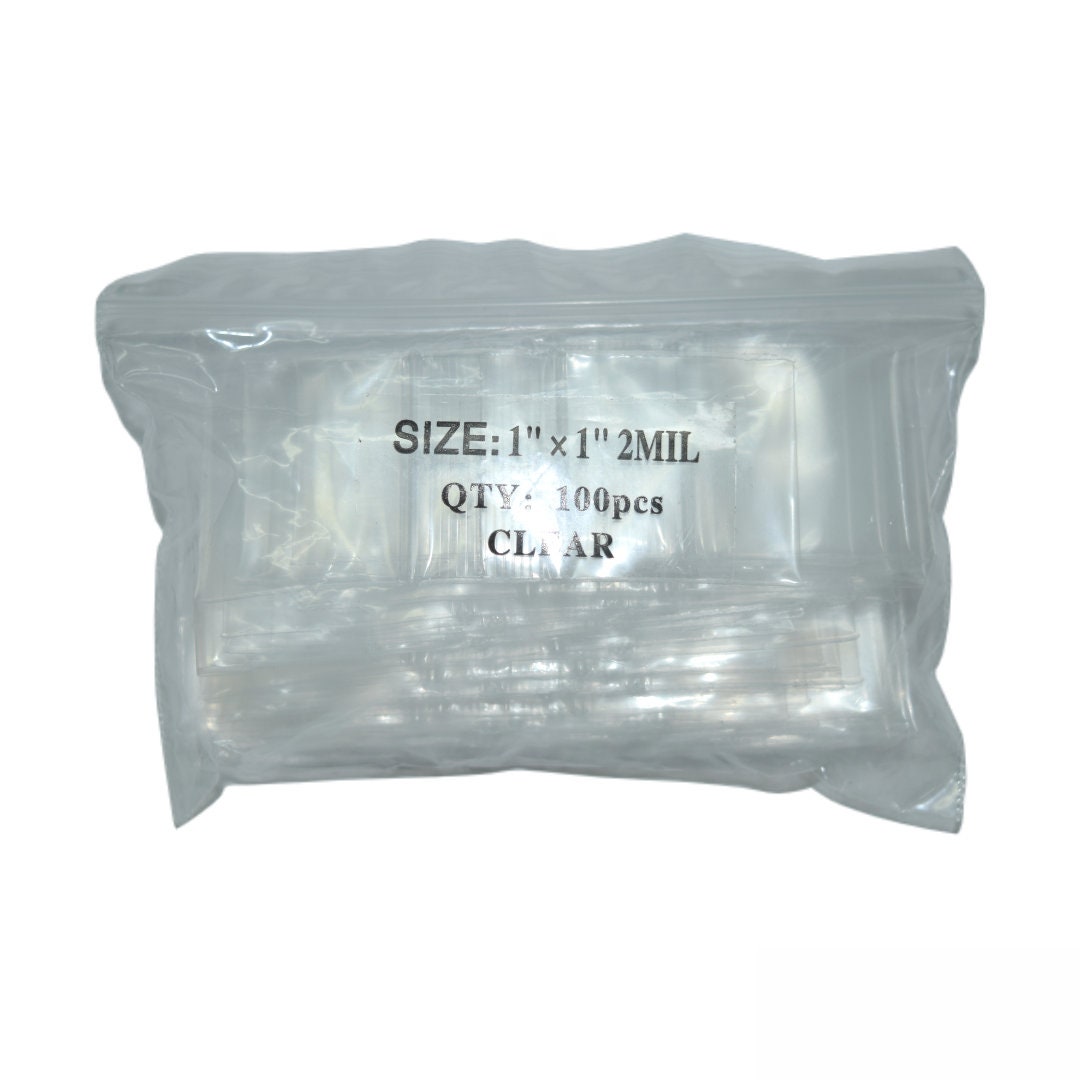 400 Zip Top Sealing Lock Bags Small Square Assortment Sizes -  Sweden