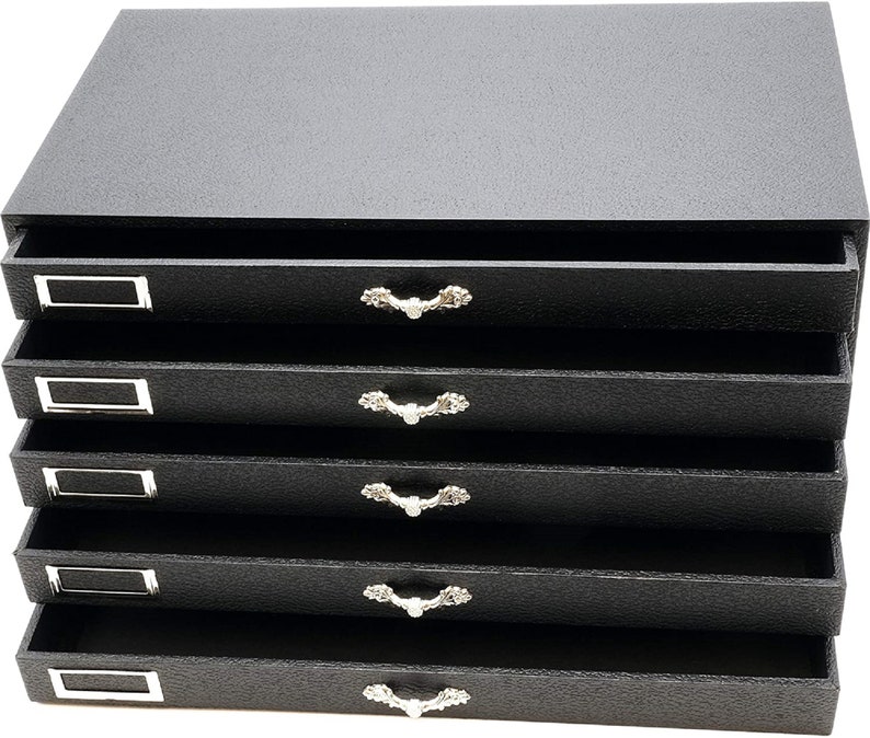 Novel Box™ 5 Drawer Jewelry Hobby Parts Organizer Display Case Etsy