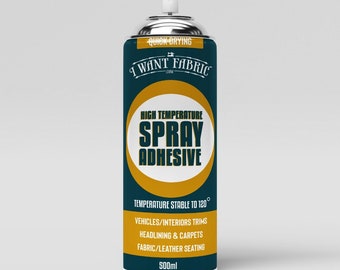 High Temperature Spray Adhesive: Quick Drying, Multi-Purpose (500ml)