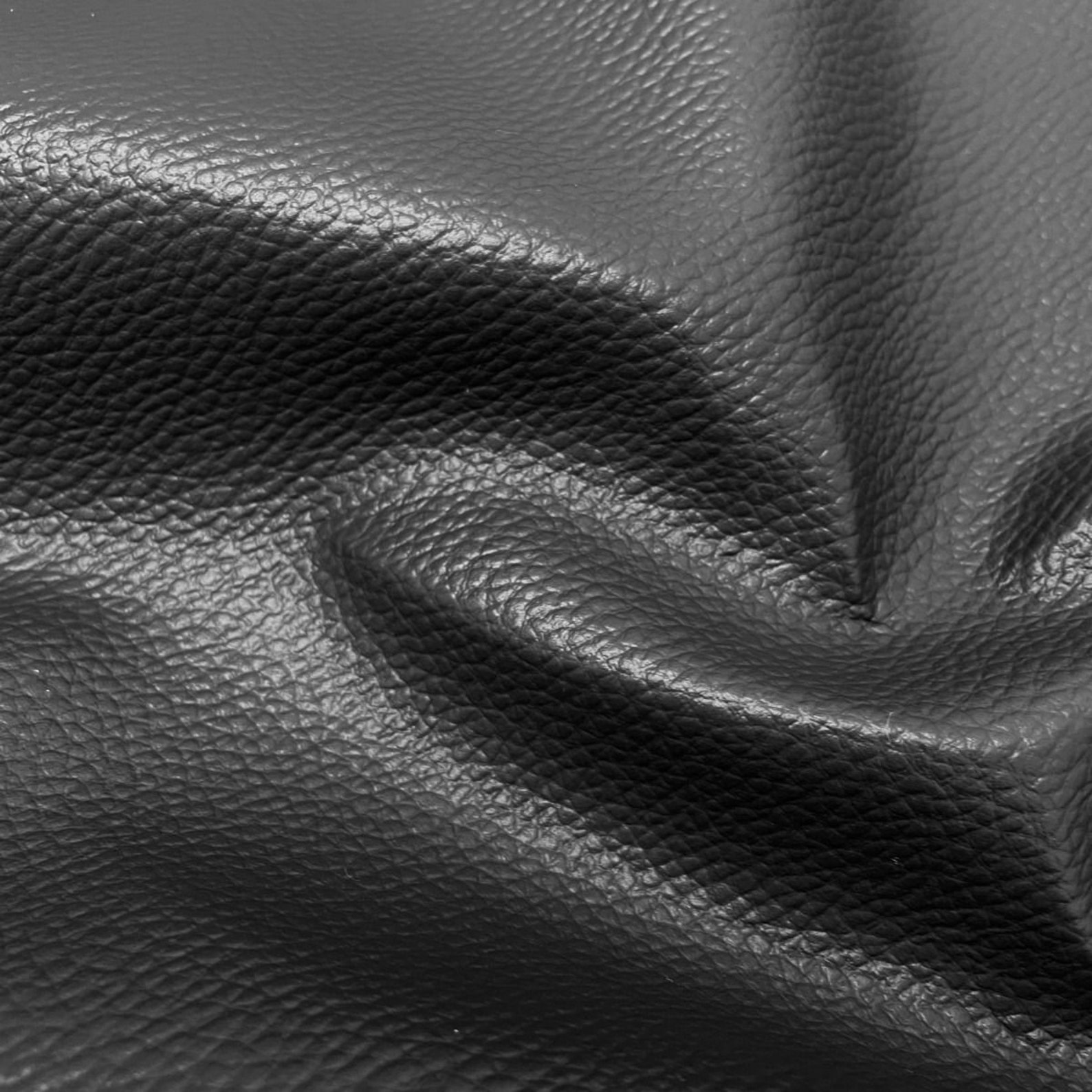 Luxury Faux Leather Fire Retardant Upholstery Fabric Black Etsy UK