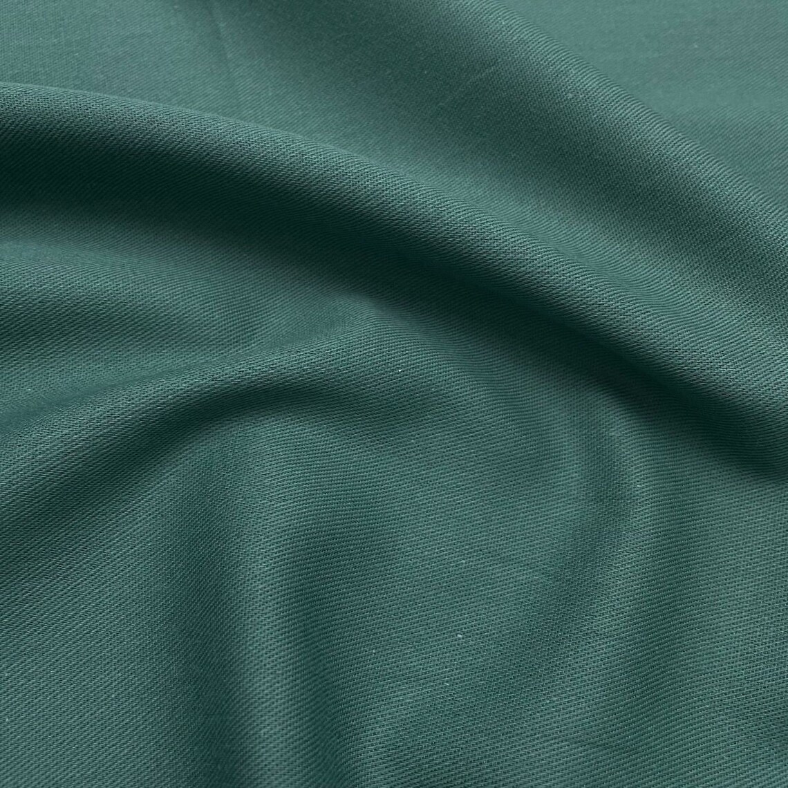 Plain 100% Cotton Drill Twill Fabric Forest Green - Etsy