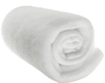 Dacron Polyester Upholstery Quilting Craft Cushion Upholstery Filling - Sold by the Metre UK