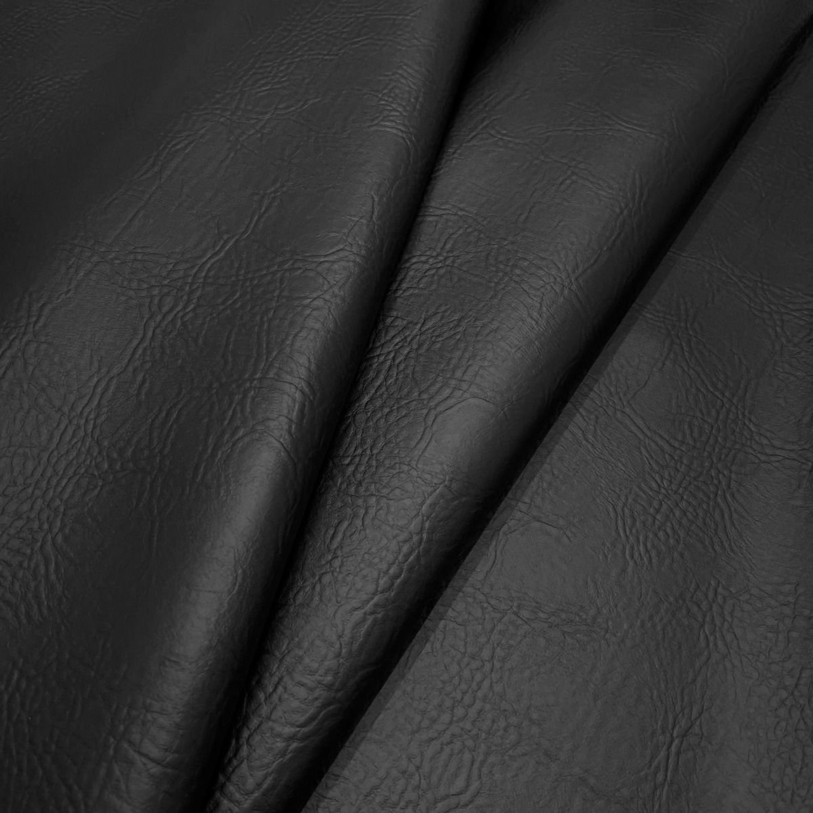 Luxury Faux Leather Fire Retardant Upholstery Fabric Black Etsy