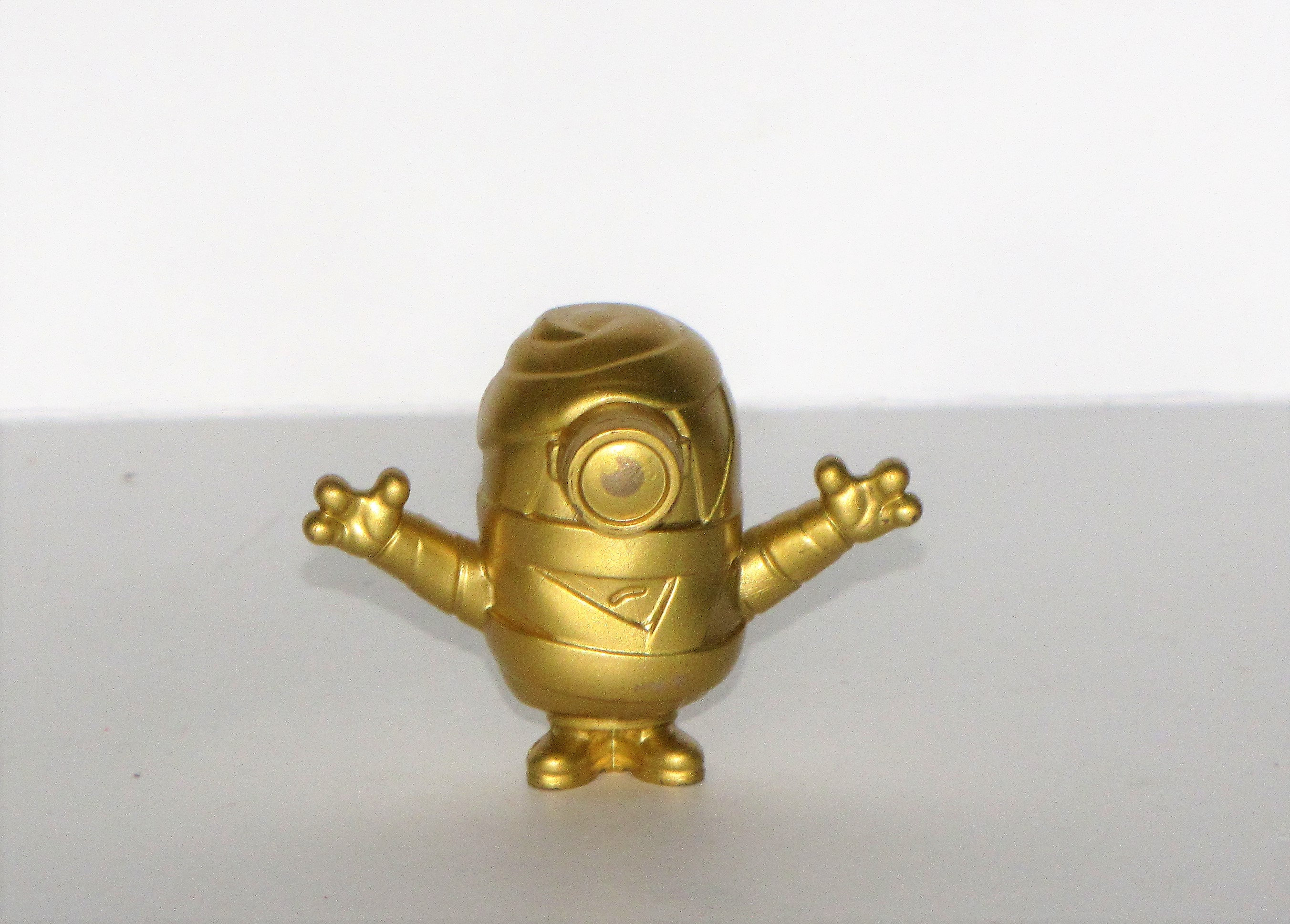 RARE GOLD MINION figure from McDonalds Rise of Gru About Etsy
