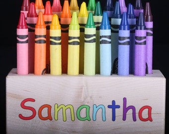 Crayon Block - Personalized