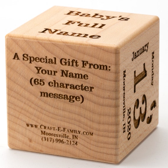 Craft e sale family baby block