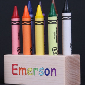 Crayola Jumbo Crayons Vintage Binney Smith Made in USA 2 Slightly Melted 