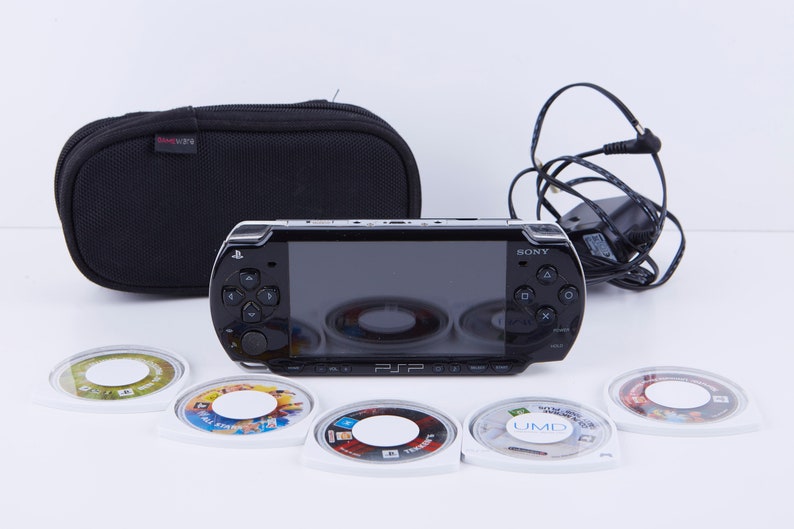 PlayStation Portable. PSP-2003. Working PlayStation Portable. Handheld Game Console. PSP With Games. Working PSP. image 1