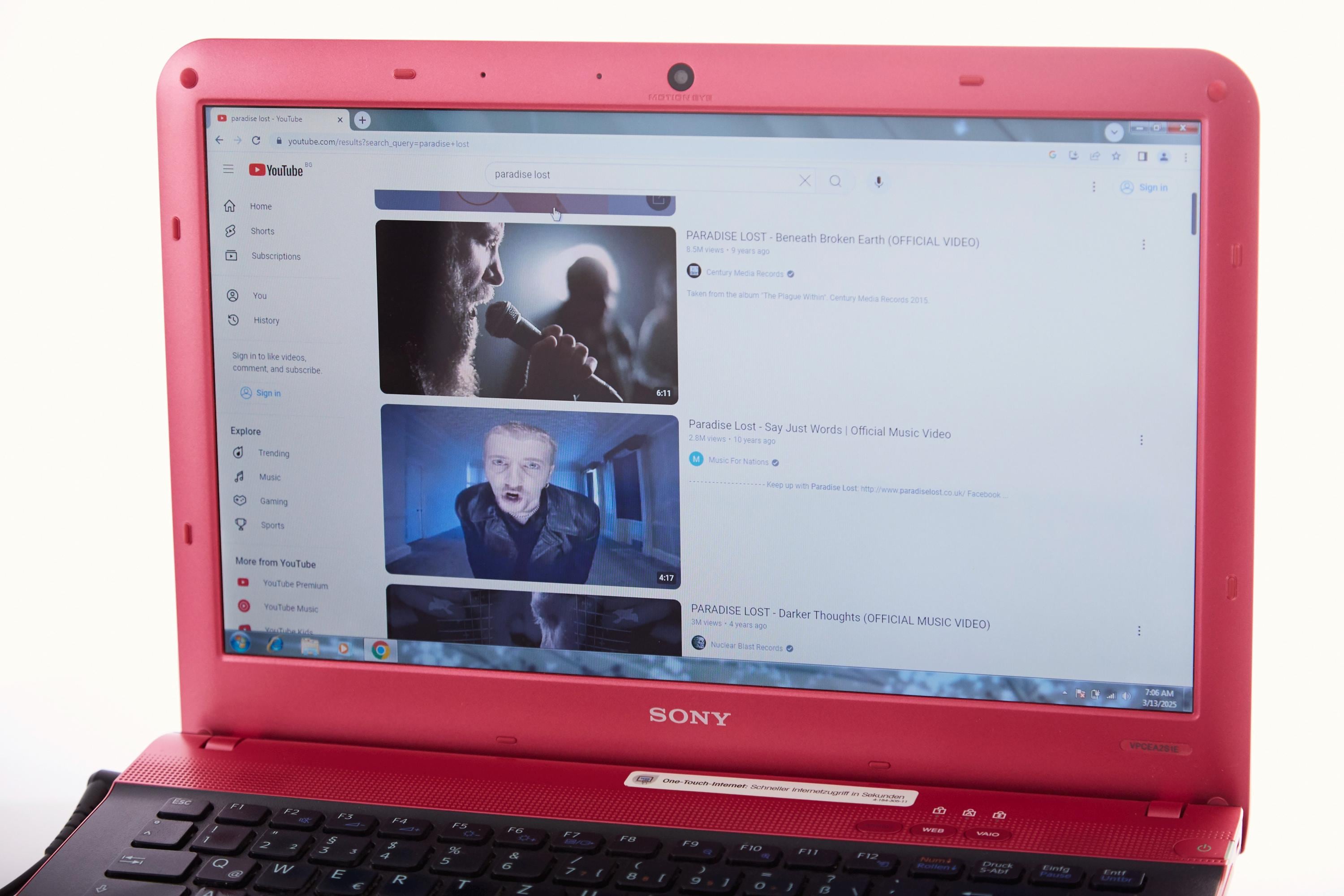 Sony VAIO PCG-61211M | Red Edition | Fully Working Laptop | Intel
