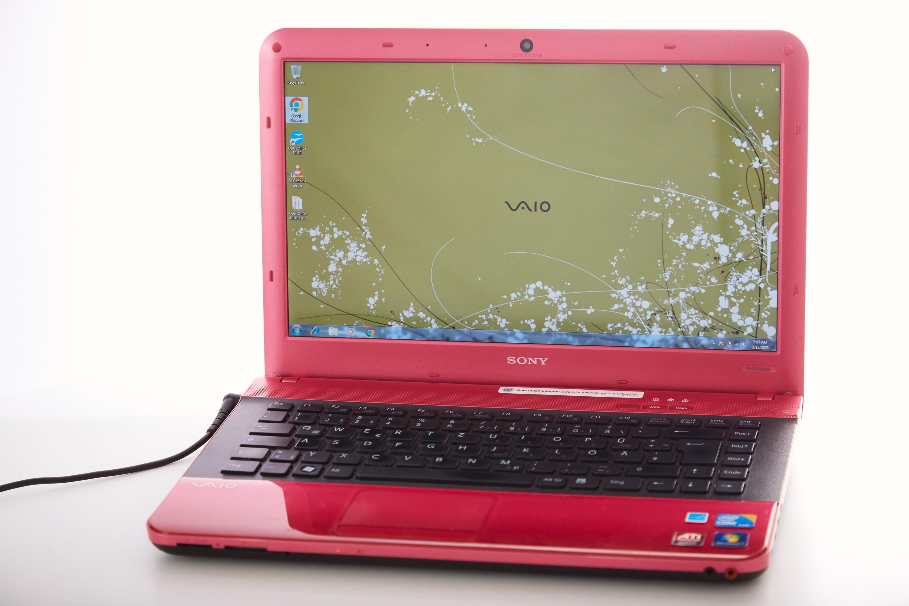 Sony VAIO PCG-61211M | Red Edition | Fully Working Laptop | Intel
