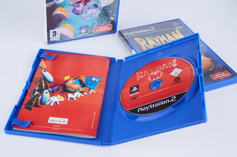 Rayman 3 Controller PS2 Slim Console | Rayman Games, Wireless Controller & Memory Cards - Etsy
