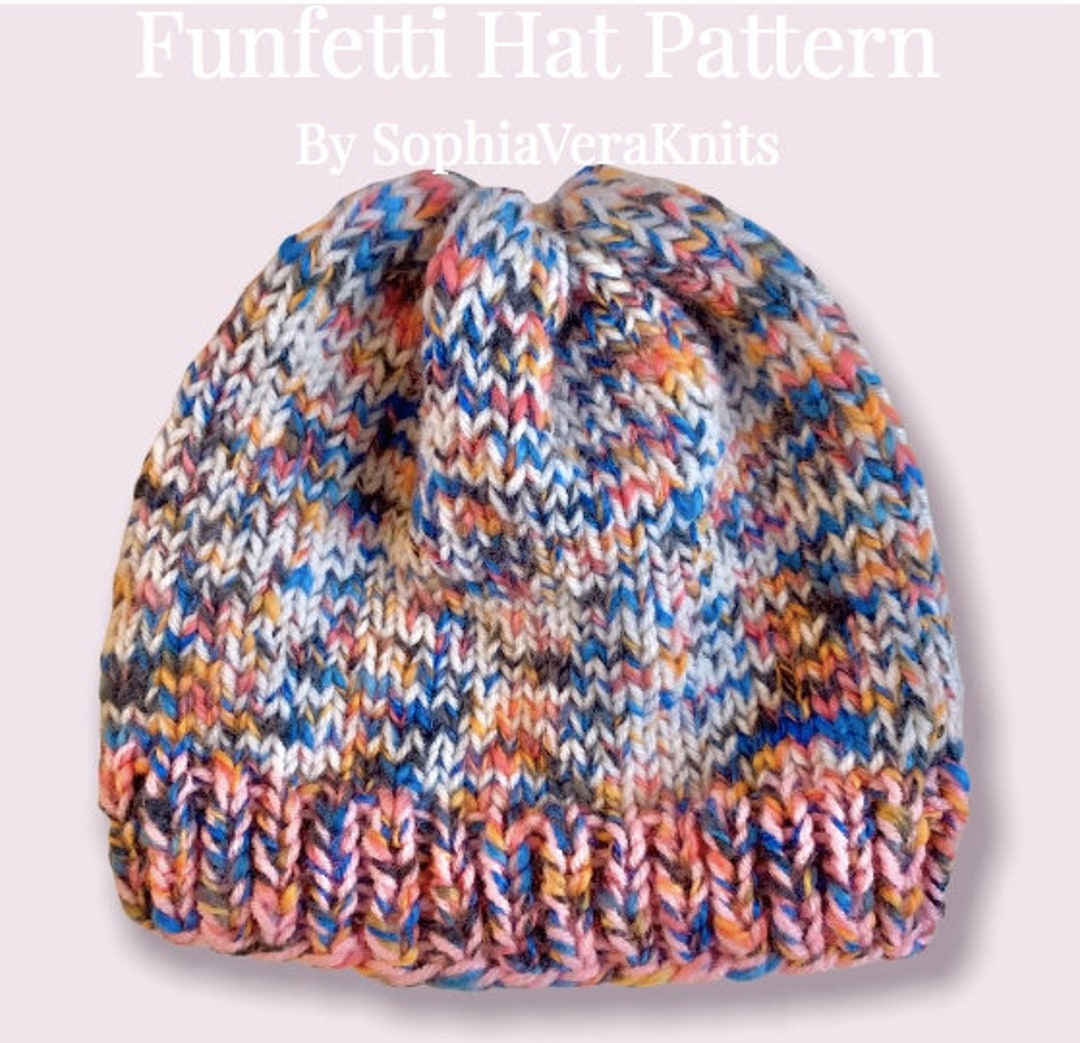 Funfetti Hat PATTERN! - Etsy
