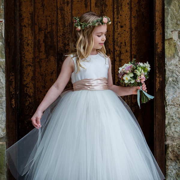 Handmade Jemima Tutu Flowergirl Bridesmaid Dress