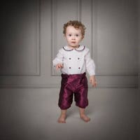 Blue Silk Pageboy Knickerbockers (12mths-10yrs)