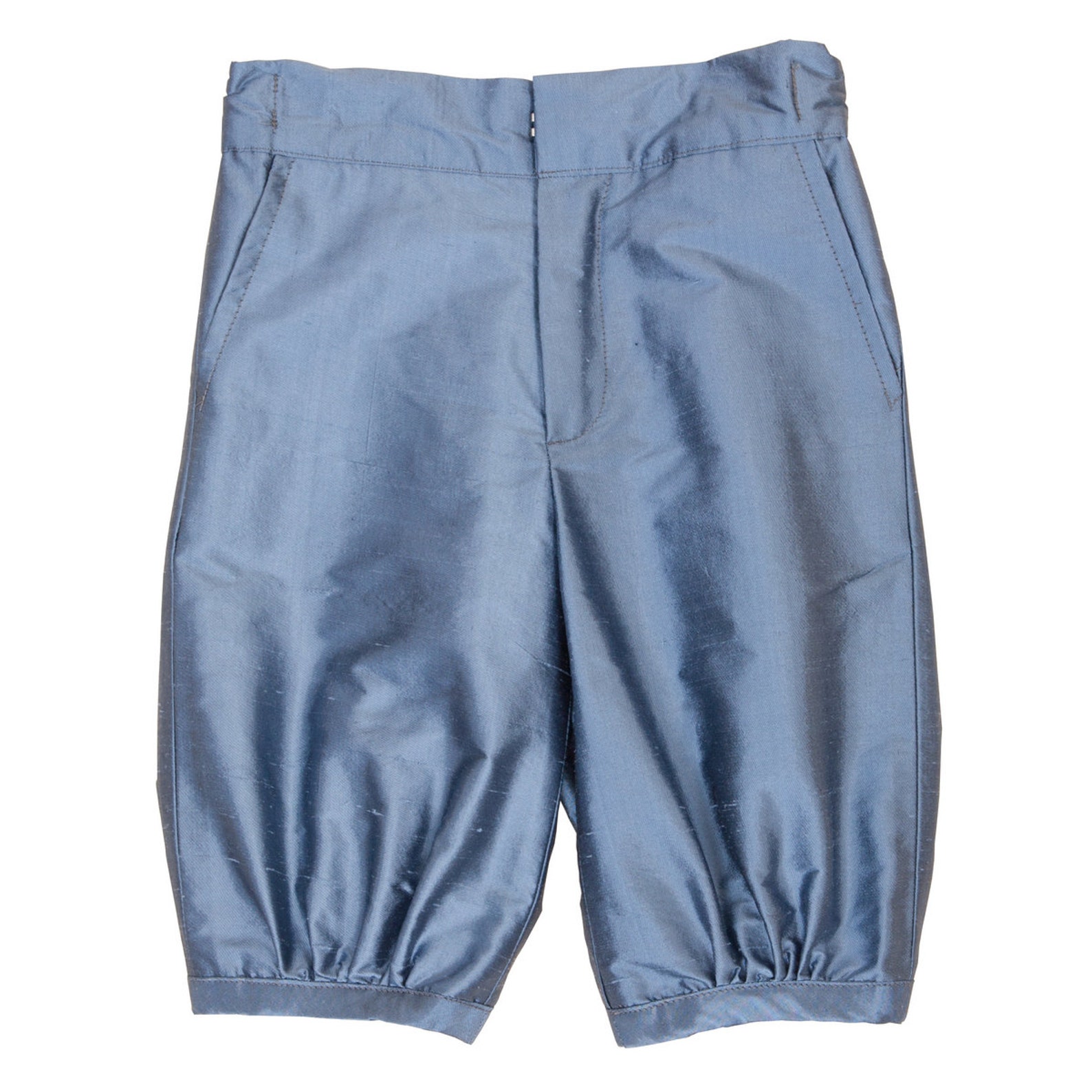 Blue Silk Pageboy Knickerbockers (12mths-10yrs) main image 0