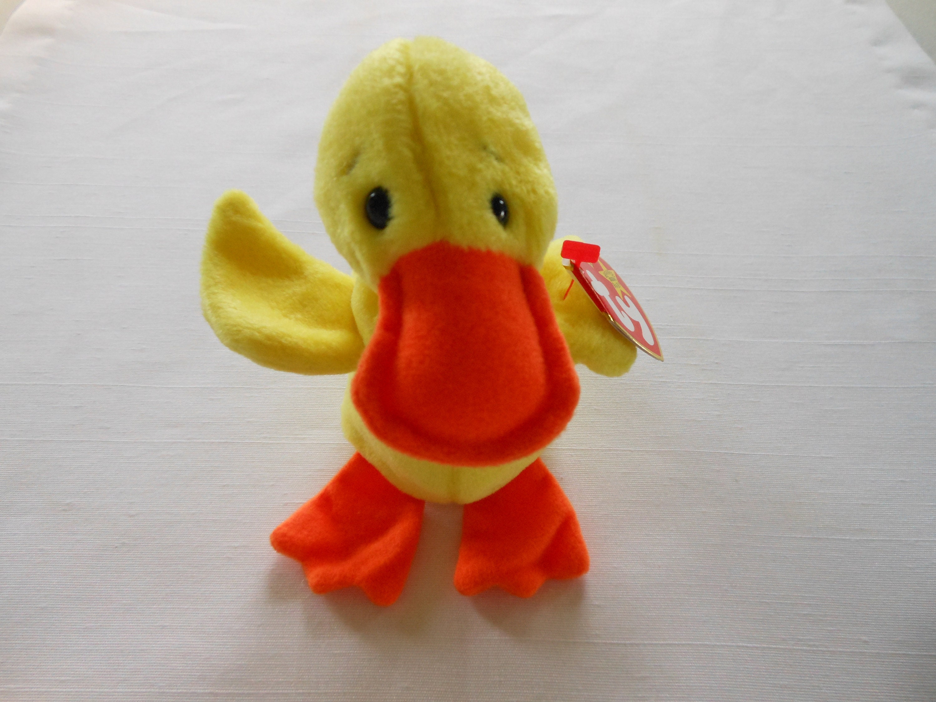 Quackers the Duck Beanie Baby 5th Generation Etsy