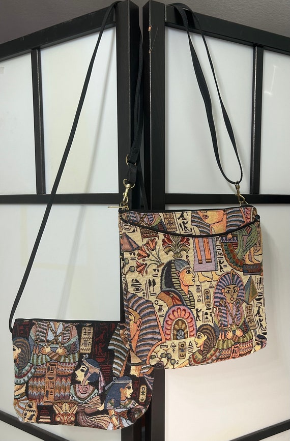 Danny K. Egyptian Tapestry Design Handbags