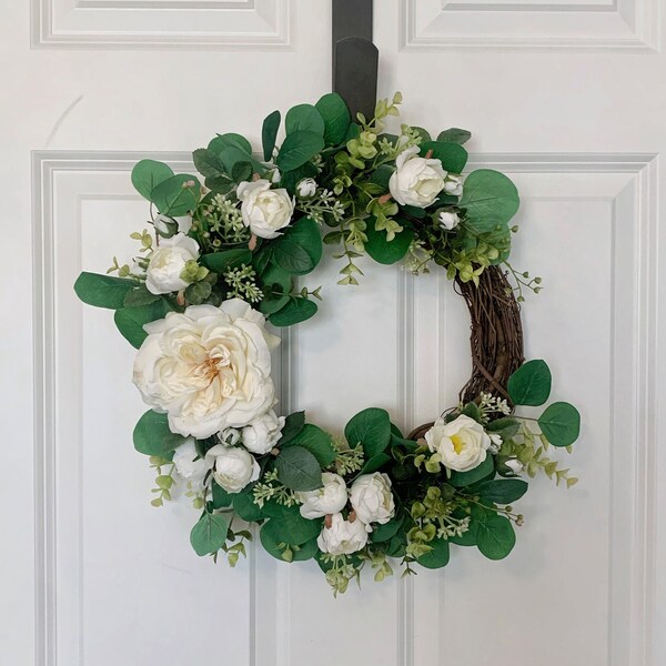 Silk Flower Wreath Etsy