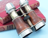 Antique French Military Field Glasses cum Gentleman 39 s Sporting Binoculars by Chevalier, Paris