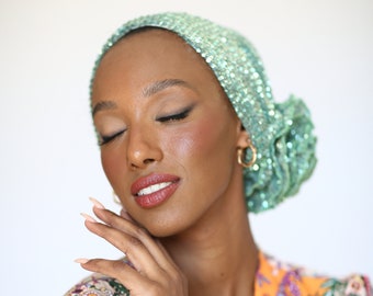 Sequin Turban - A Fashionable and Versatile Headpiece