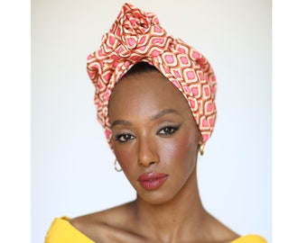 Pre-Tied Instant Turban Head Wraps for Women Chemo Scarf, Stylish Bonnet Ready to Wear