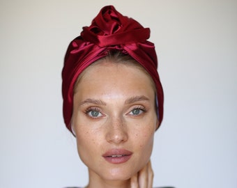 turban women, silk head scarf, silk turban, turbans for women, turban femme, head wraps for women, fashion turban, head wrap