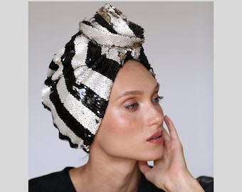 Turban, Turban women, Vintage turban cap, Turban femme, Fashion turban, Gatsby turban, Stylish turban