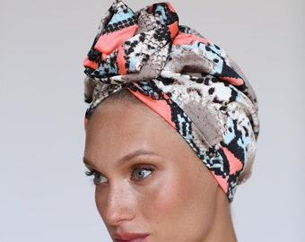 Flower turban, turban head wrap, head turban fashion, turban womens, chemo hats, turban cap, fashion turban, stylish turbans