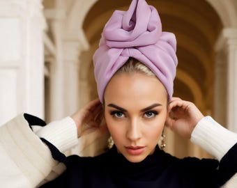 Fashion turban,  turban hat, full turban, head covering, 1950s turban, vintage turban, retro turban, designer turban,