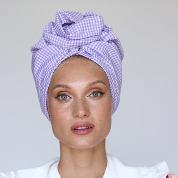 Pre-Tied Instant Turban - Easy & Stylish Headwear for Women - Perfect for Hair Loss, Chemo, or Fashion