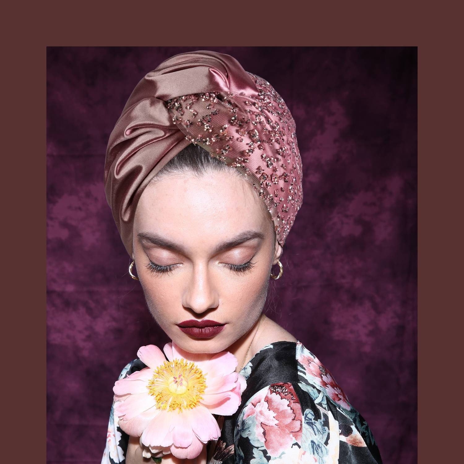 Sequin head best sale scarf