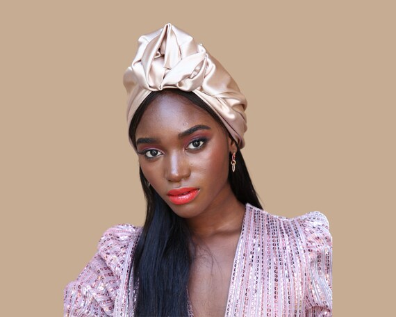 Turban Headband Silk Turban Turban Hat 