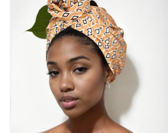 Turban Haarband für natürliches Haar - Stilvoll und schützend