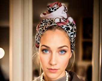 Fashion turban,  turban hat, full turban, head covering, 1950s turban, vintage turban, retro turban, designer turban,