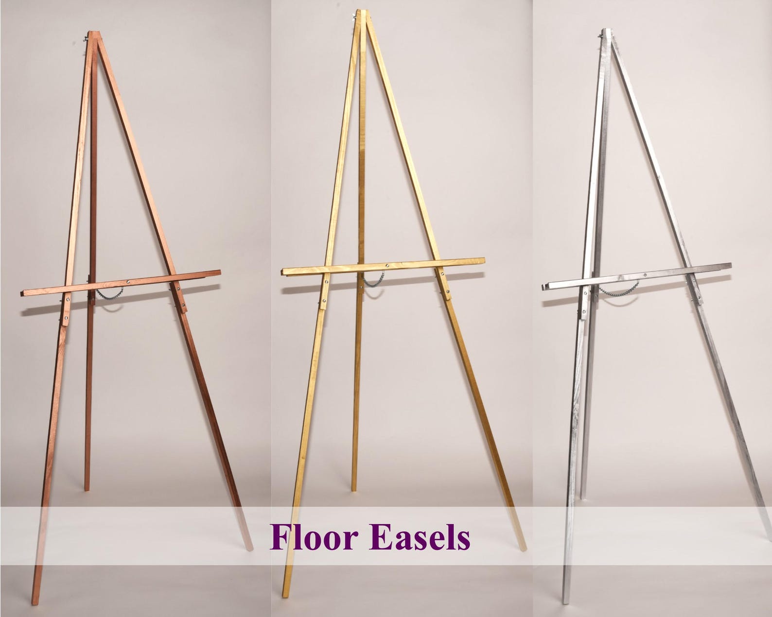 Wedding Easel Gold Easel Rose Gold Easel Natural Wood Etsy