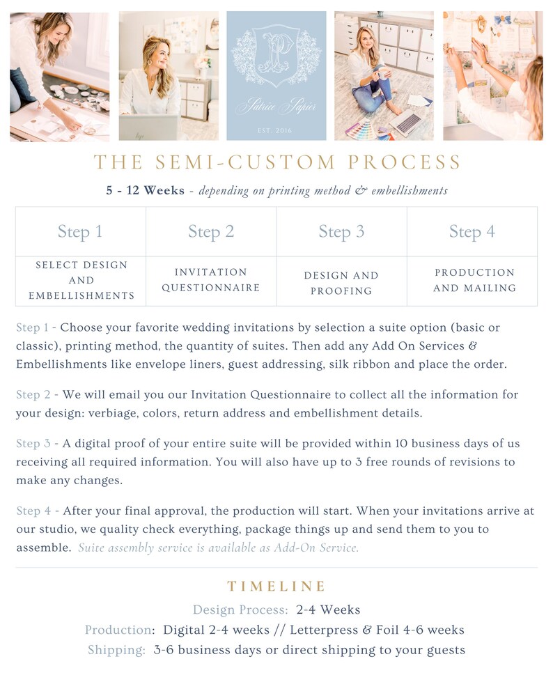 a flyer for the sem - custom process